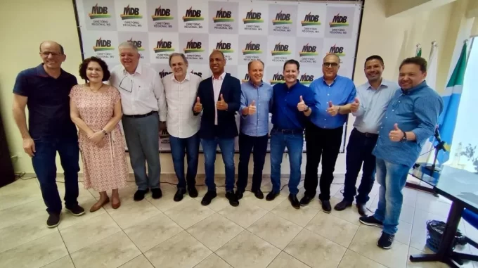 Renato Câmara assume secretaria-geral do MDB e Moka é reconduzido à presidência estadual