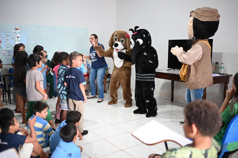 Jardim: Projeto Detetives da Dengue realiza atividades com crianças atendidas no CMU Padre José Ferrero