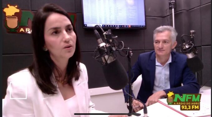 Vice-Prefeita Gianni Nogueira fala sobre candidatura ao Senado em entrevista à NFM