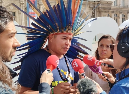Vereador Gringo participa de missão internacional e ganha destaque em vídeo do Greenpeace European