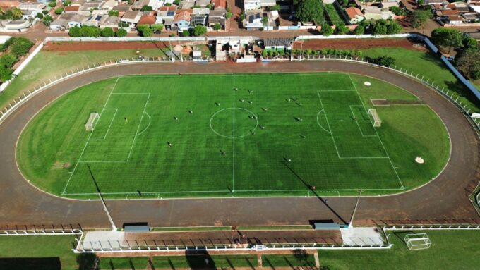 Obras do parque esportivo de Sidrolândia avançam enquanto projeto do vestiário passa por correções estruturais