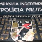 Força Tática prende homem por tráfico de drogas em Sidrolândia e apreende maconha e cocaína