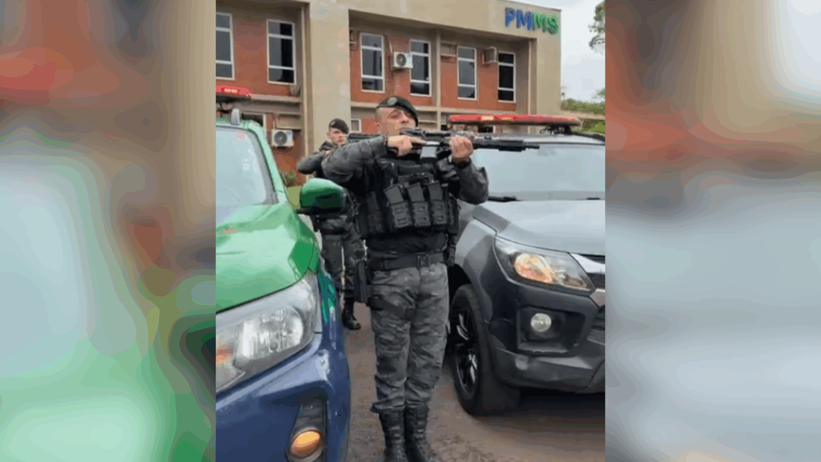 Em vídeo, Polícia Militar de MS faz homenagem à ação que matou colegas de farda no RJ