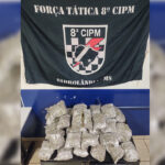 Força Tática apreende mais de 5 kg de skunk em abordagem a veículo no Assentamento Capão Bonito