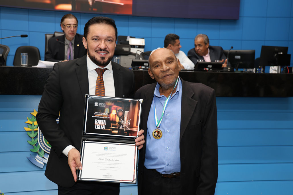 Homenagem a Cid Pinheiro na Assembleia Legislativa de Mato Grosso do Sul