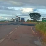 Homem morre ao ser atropelado e tem corpo dilacerado na BR-060, entre Sidrolândia e Campo Grande