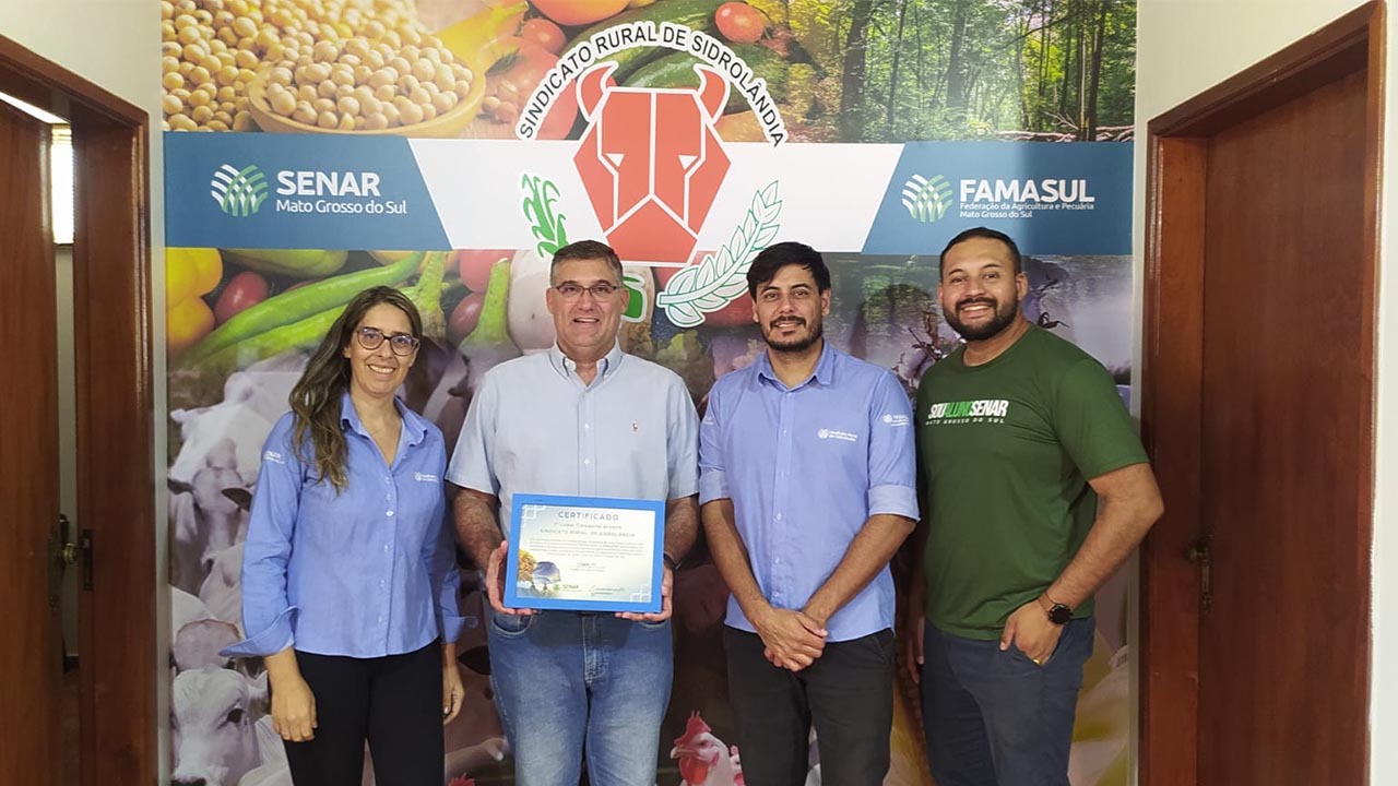 Sindicato Rural de Sidrolândia é destaque estadual em formação profissional e mira 200 cursos em 2025