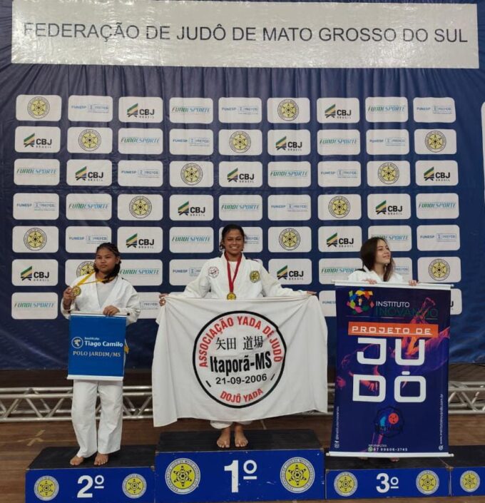 Judocas de Jardim brilham na Copa MS Estadual Incentivo de Judô 2025