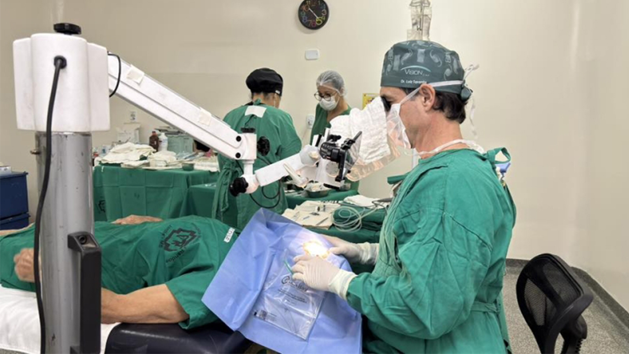 Jardim inicia mutirão histórico de cirurgias de catarata e avança na fila zero da saúde
