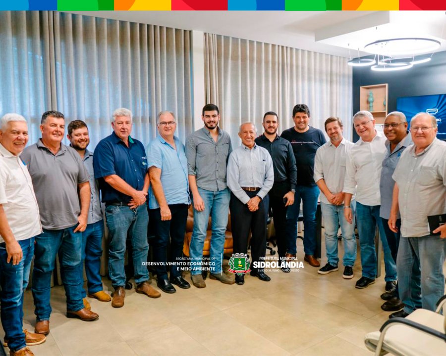 Grupo empresarial internacional visita Sidrolândia em busca de locais para novos empreendimentos