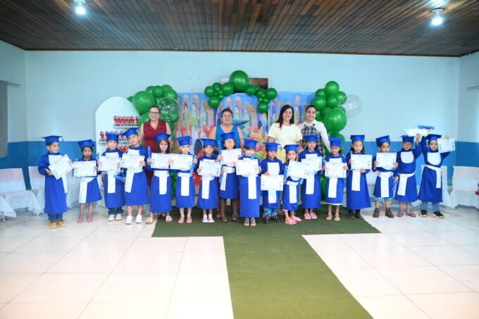 Uma tarde marcada pela emoção e pelas conquistas na Escola Municipal Prefeito Estácio Cunha Martins.