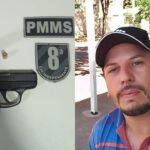 Homem é baleado no centro de Sidrolândia e sobrevive: autor dos disparos seria ex da namorada da vítima