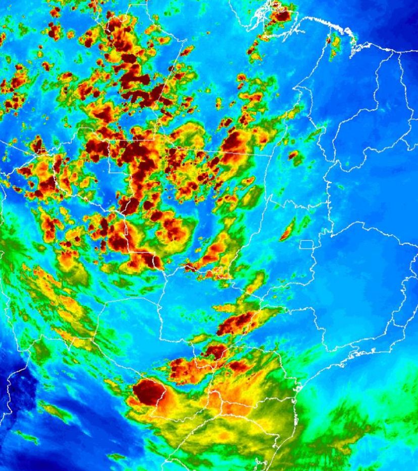Alerta Meteorológico: Tempestades podem atingir Sidrolândia nas próximas horas