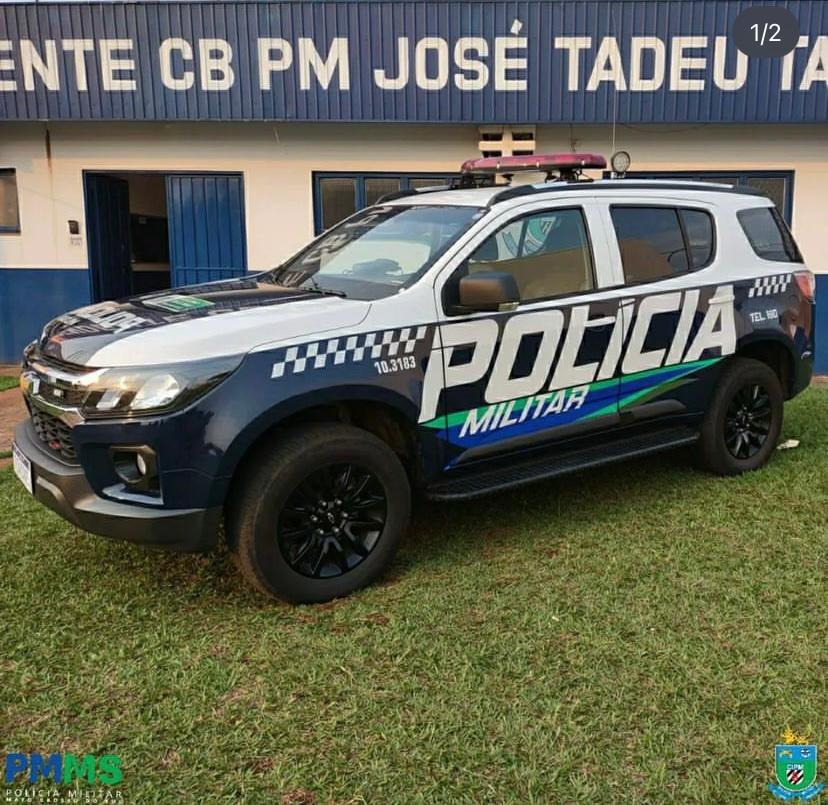 Morador flagra ladrão saindo pela janela e o segura até a chegada da polícia em Sidrolândia