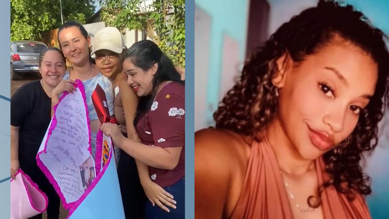 Vídeo: jovem atropelada na Dorvalino dos Santos retorna para casa em meio a forte comoção de amigos e familiares