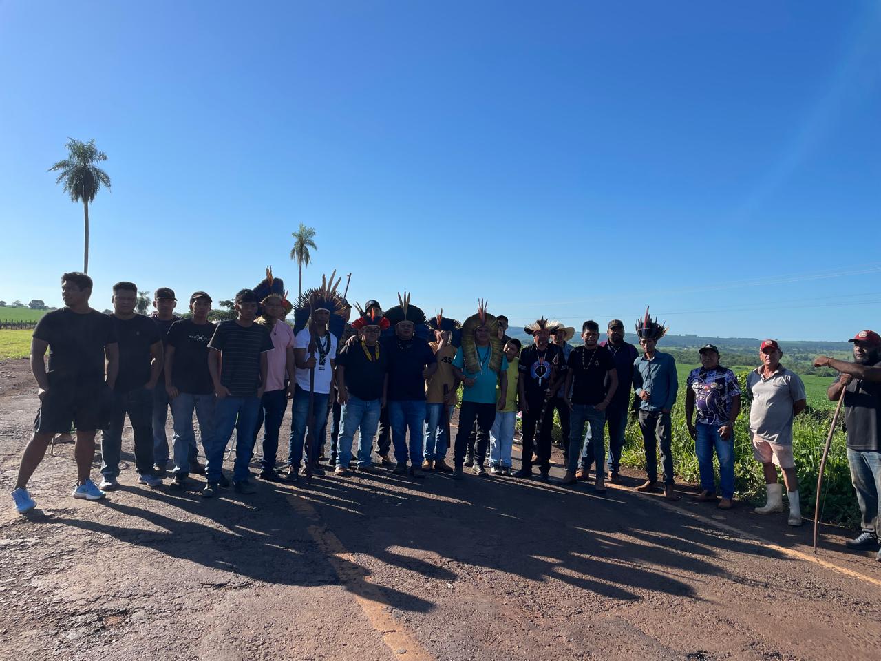 Comunidades indígenas anunciam bloqueio da MS-162, em Sidrolândia, por melhorias urgentes na estrada