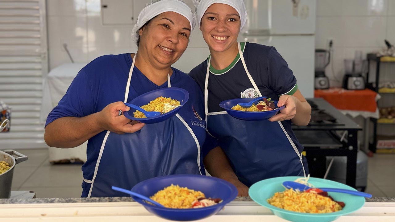 Merenda Escolar de Jardim alcança 96% de aprovação em teste com quase 2 mil alunos