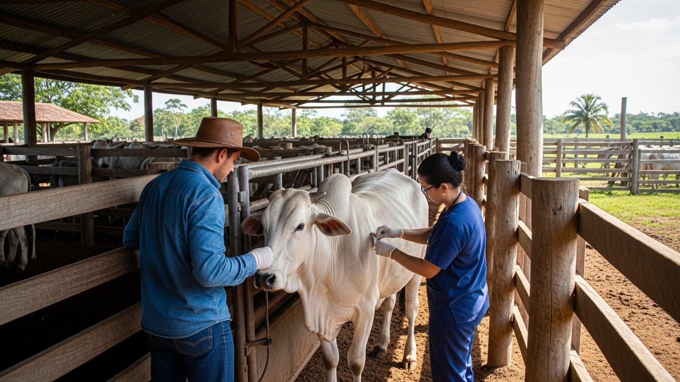 Prazo para vacinação contra brucelose entra na reta final e mais de 1,8 mil propriedades seguem sem registro no MS