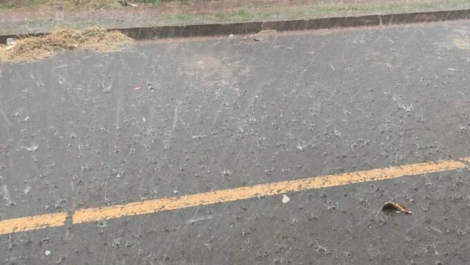 Alerta: 64 cidades de Mato Grosso do Sul podem ser atingidas por granizo nesta segunda-feira