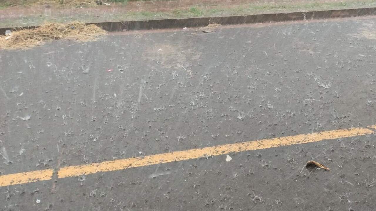 Alerta: 64 cidades de Mato Grosso do Sul podem ser atingidas por granizo nesta segunda-feira