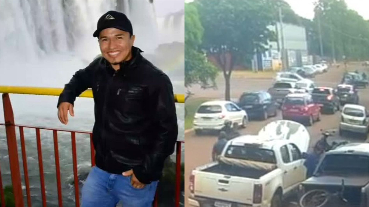 VÍDEO mostra acidente que terminou em morte de motociclista em Sidrolândia