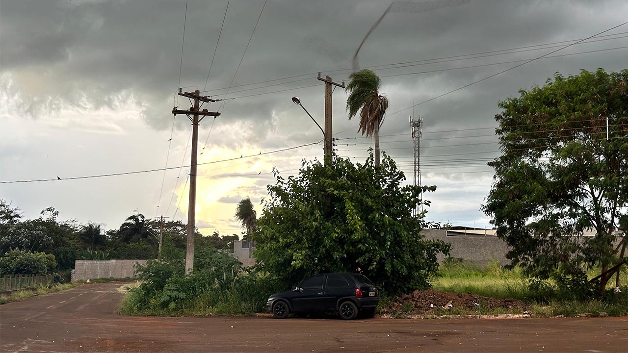 Inmet emite aviso de tempestade para Mato Grosso do Sul