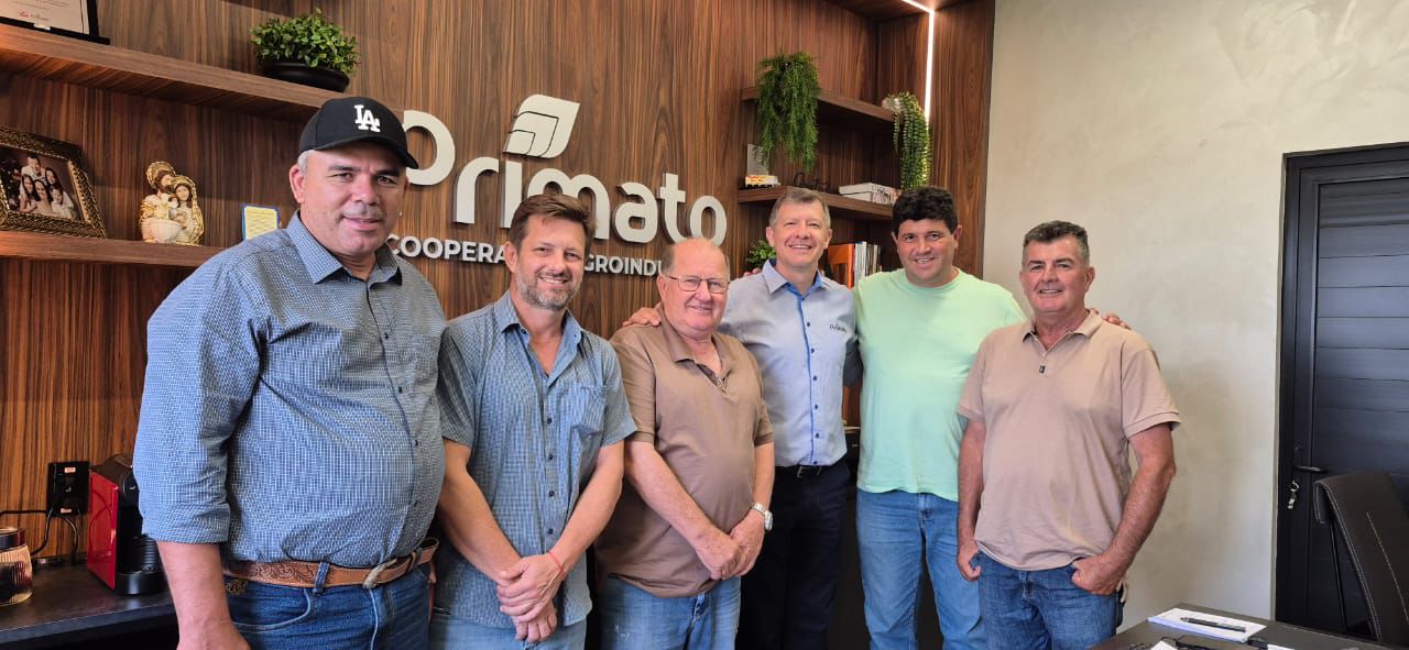 Prefeito Rodrigo Basso cumpre agenda estratégica em Toledo para atrair investimentos a Sidrolândia