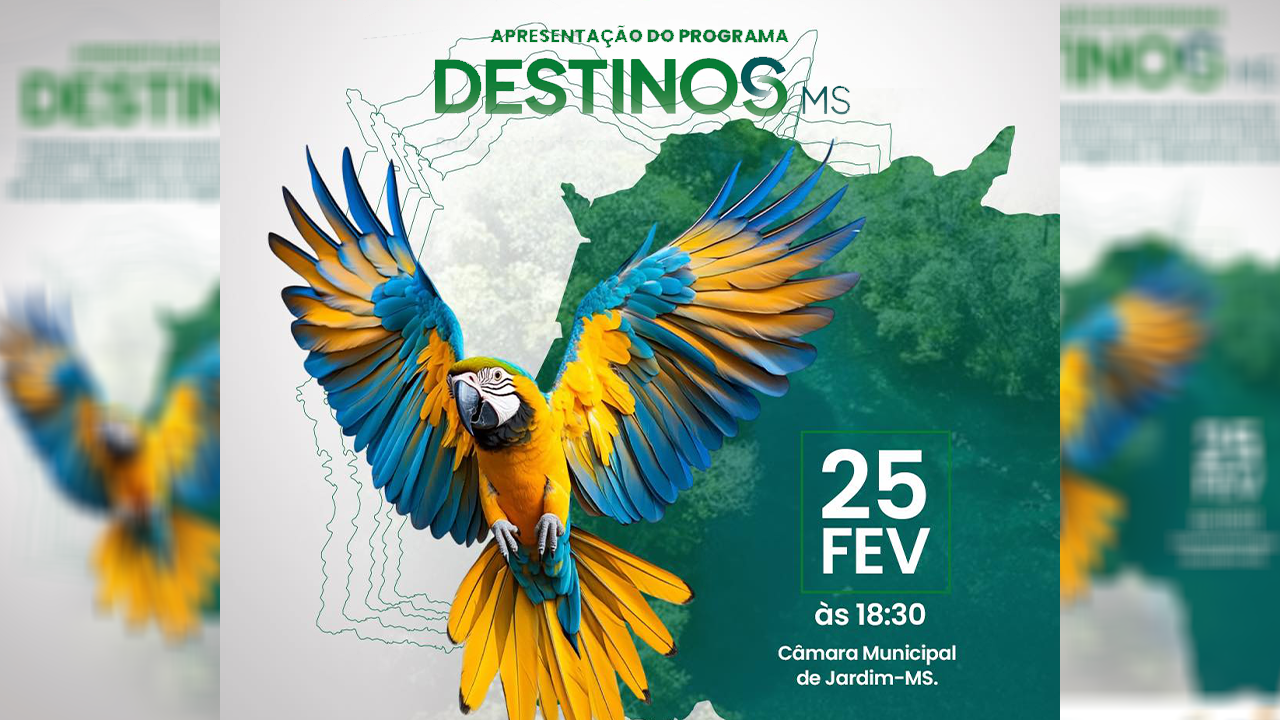 Prefeitura de Jardim promove encontro hoje (25) para impulsionar o turismo local