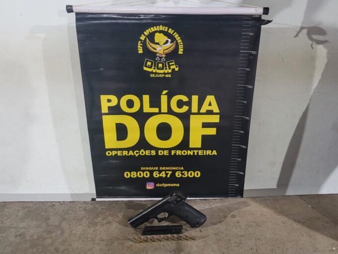 DOF prende trio com arma e carne bovina de abigeato em Corumbá