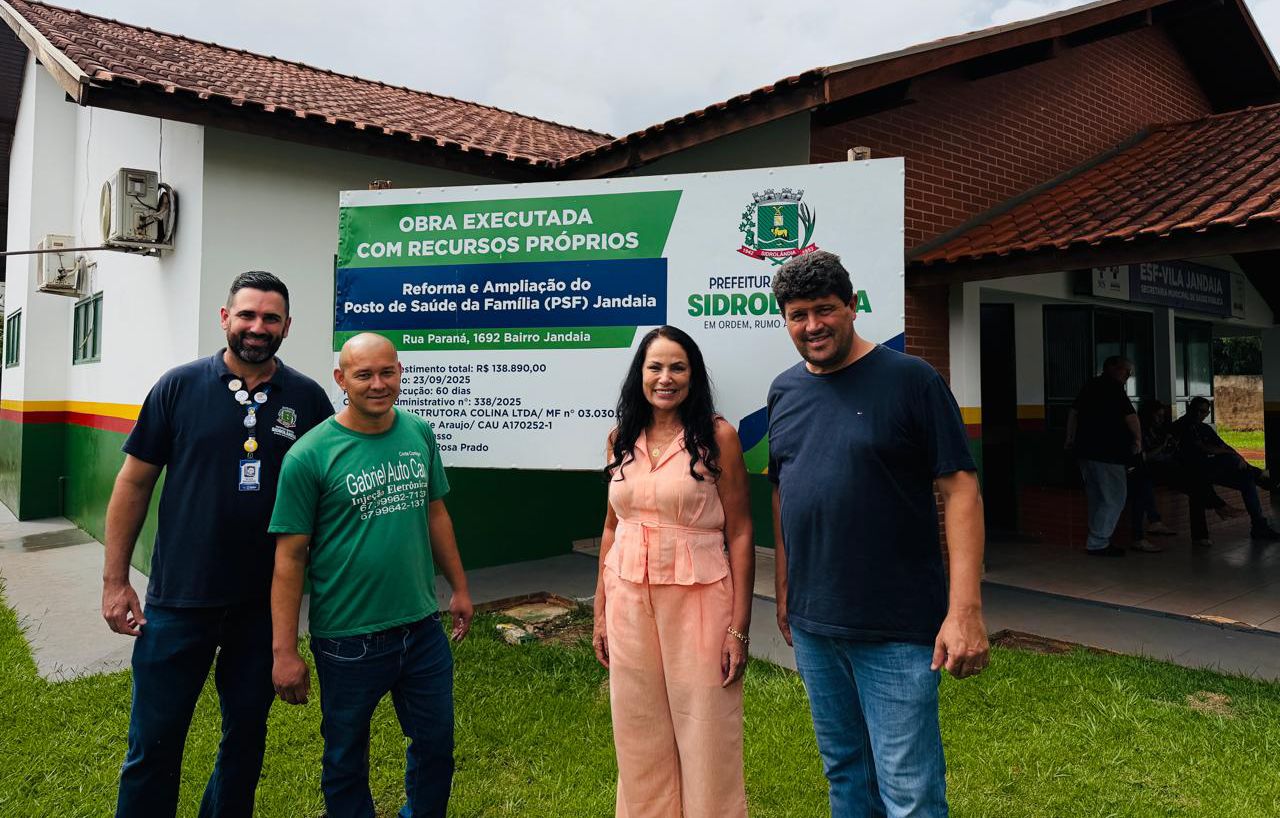 Vereador Gabriel Autocar Participa da Entrega do ESF Vila Jandaia Reformado
