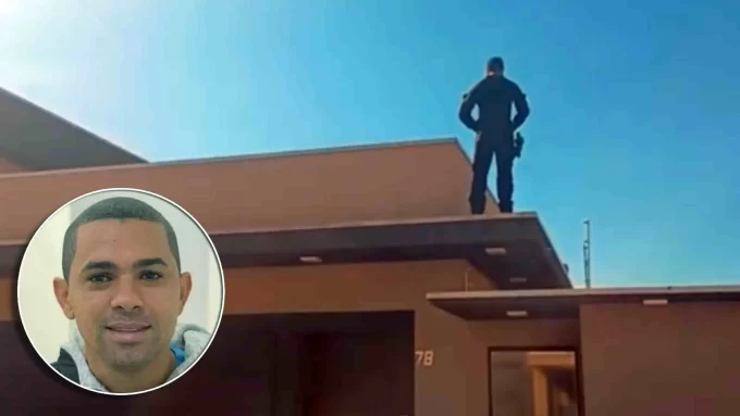 Depois de levar ‘balão’, Gecoc procura celular até no telhado de empresário