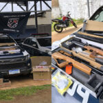 Polícia Militar apreende carro carregado com mercadorias contrabandeadas em Sidrolândia