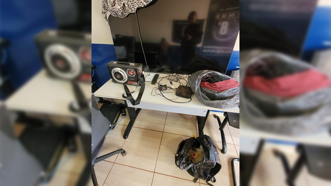 Suspeito de furto é preso após invadir casa e danificar veículo em Sidrolândia