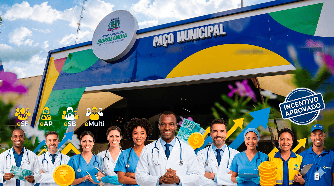 Prefeitura de Sidrolândia propõe regulamentação de incentivo financeiro para profissionais da Saúde