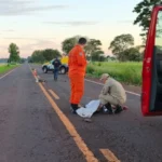 Homem morre atropelado na MS-162, em Sidrolândia