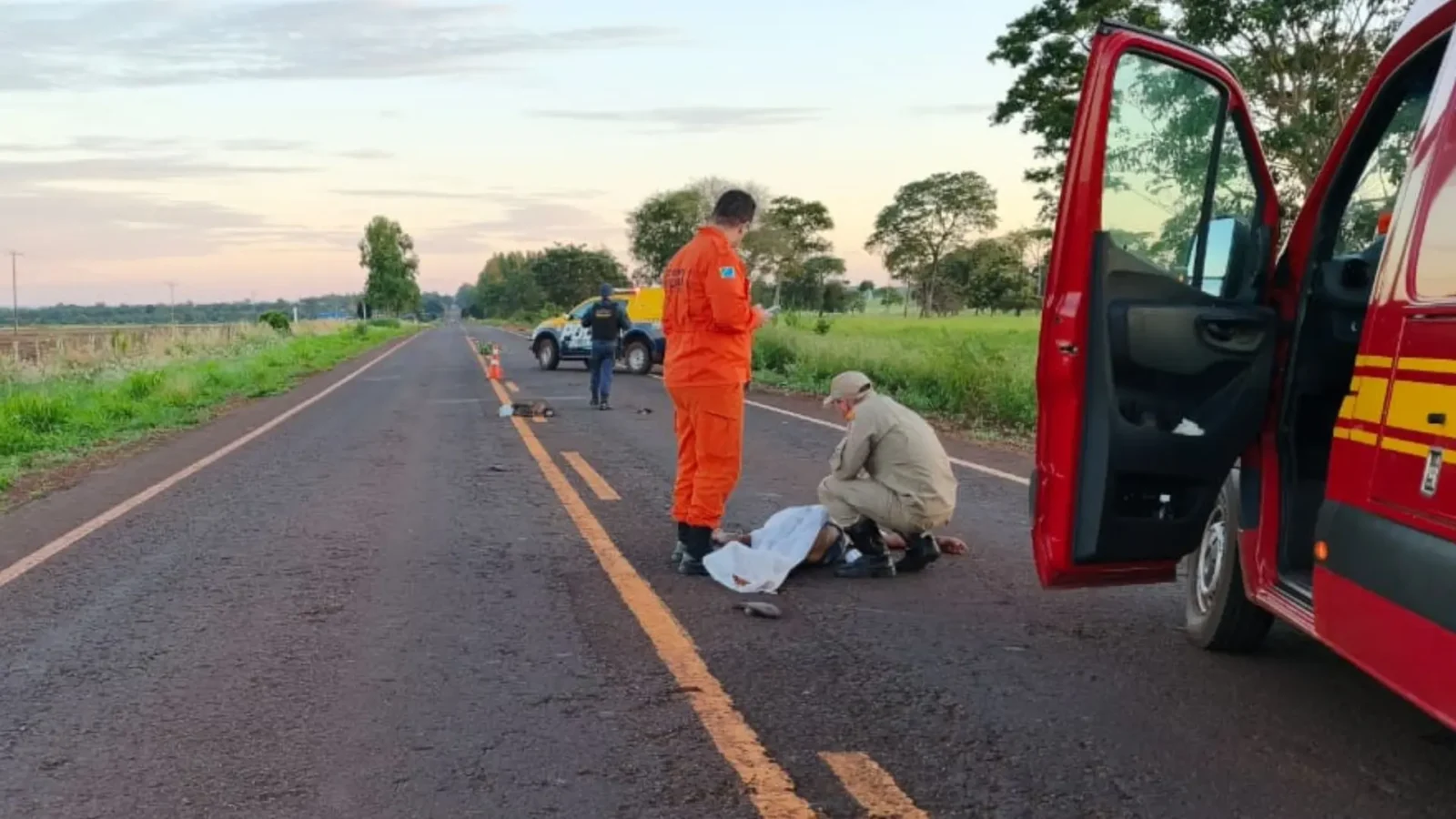 Homem morre atropelado na MS-162, em Sidrolândia