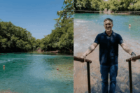 Luciano Huck em MS: Visita a Guia Lopes e Jardim gera polêmica após postagem de prefeito de Bonito