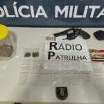 Polícia apreende arma e drogas durante operação no bairro São Bento