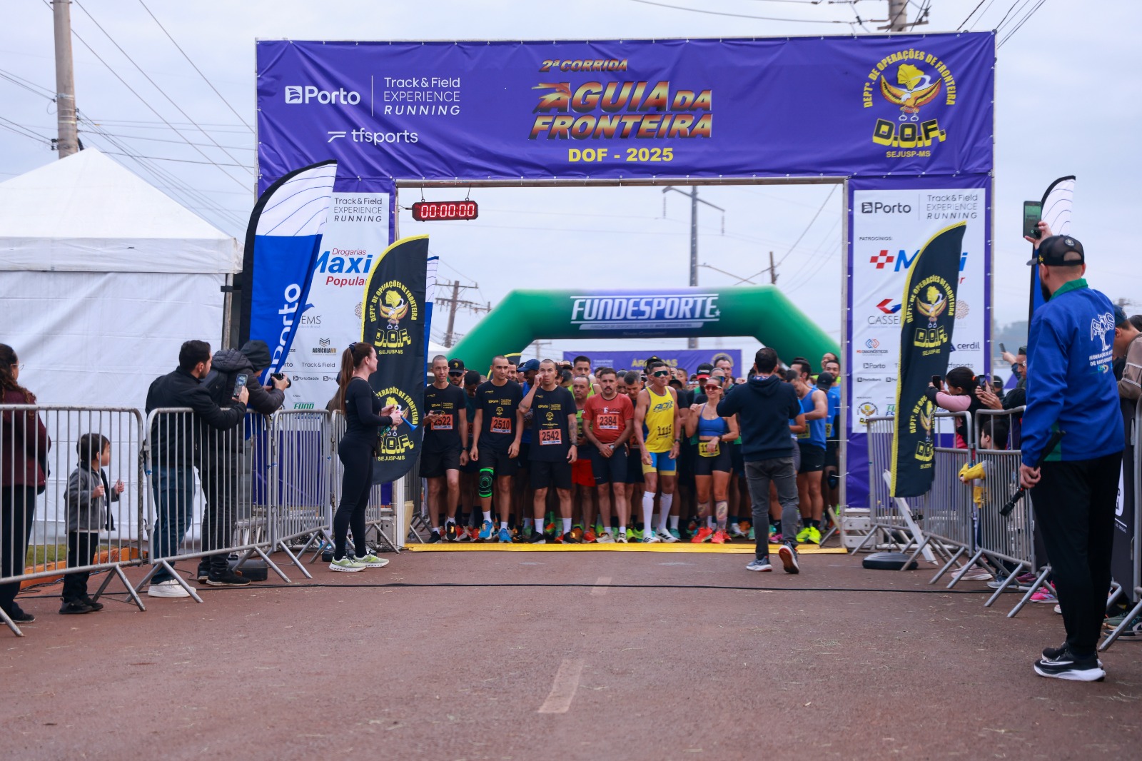 DOF realiza a 3ª Corrida Águia da Fronteira em Dourados