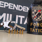 Homem é preso com revólver carregado durante bloqueio policial na MS-162