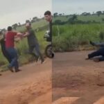 Instrutores de autoescola trocam socos em Jardim (vídeo)