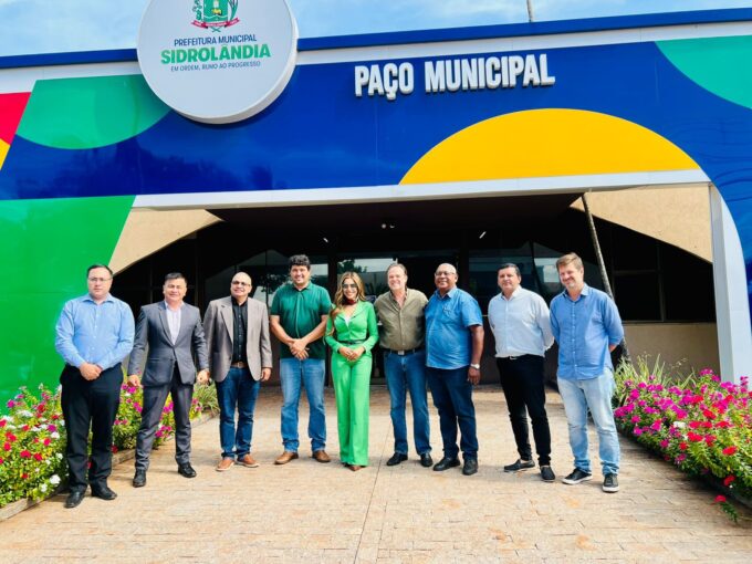 Sidrolândia recebe comitiva do Paraguai e fortalece relações institucionais