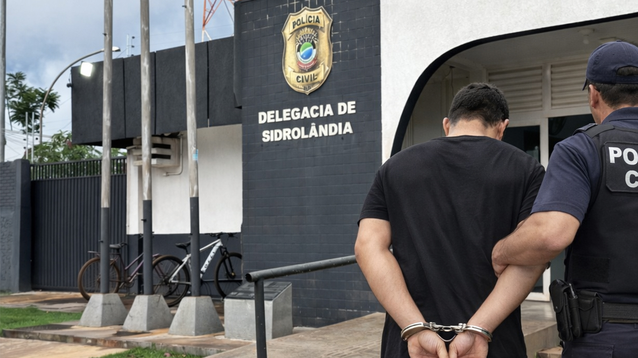 Violência doméstica termina com suspeito detido pela PM em Sidrolândia