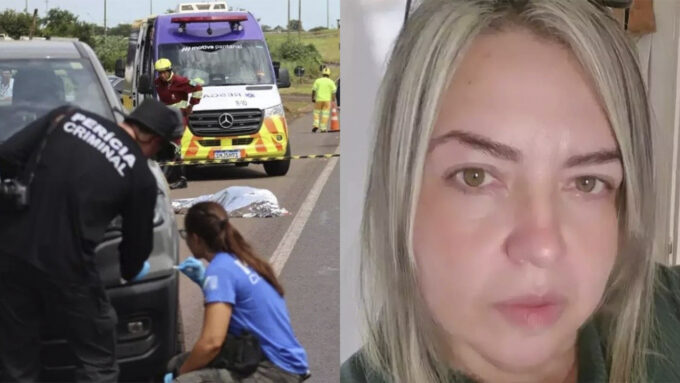 Morte de arquiteta na BR-163 tem novas revelações; porta de caminhonete estava entreaberta antes do atropelamento