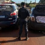 Carga suspeita termina em apreensão de contrabando em Sidrolândia