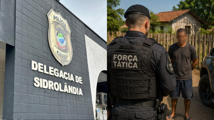 Força Tática cumpre mandado de prisão contra investigado por roubo, tráfico e homicídio em Sidrolândia