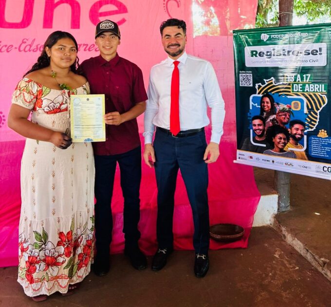 União oficializada: ação garante direitos a casais indígenas em Nioaque