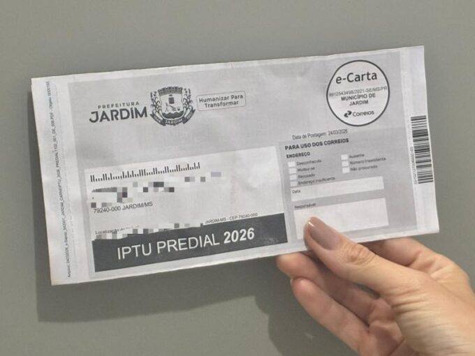 Plantão especial de IPTU Premiado 2026 em Jardim: desconto de 20% e prêmios até sexta-feira (10/4)