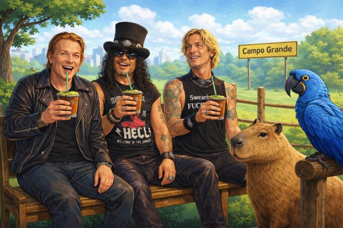 Show do Guns N’ Roses impulsiona turismo em Campo Grande