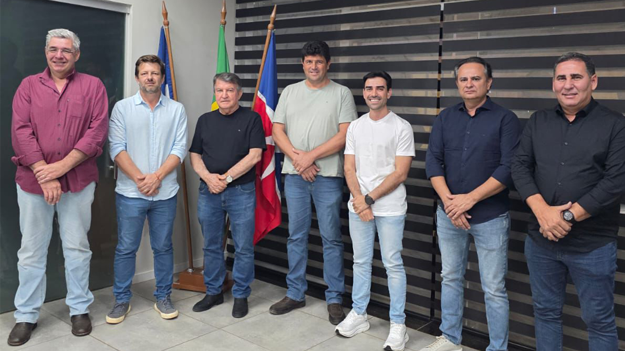 Prefeito Rodrigo Basso realiza visita institucional à Prefeitura de Luís Eduardo Magalhães